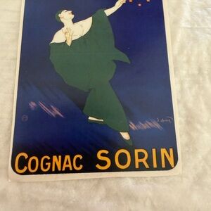 Cognac Sorin-like Art Deco French Wine Mini Poster